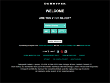 Tablet Screenshot of dekuyperusa.com